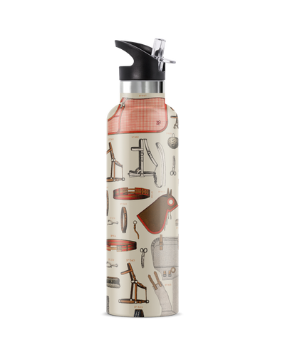 My Bougie Bottle - BITS & BRIDLES | 25 oz Insulated Bottle Flip' n ' Sip Lid