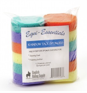 Equi Essentials Rainbow Tack Sponge 12 pk