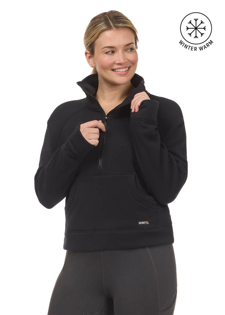 Kerrits Ladies Etched Equine Half Zip Sweatshirt FW25