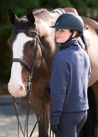 Kerrits Ladies Etched Equine Half Zip Sweatshirt FW25