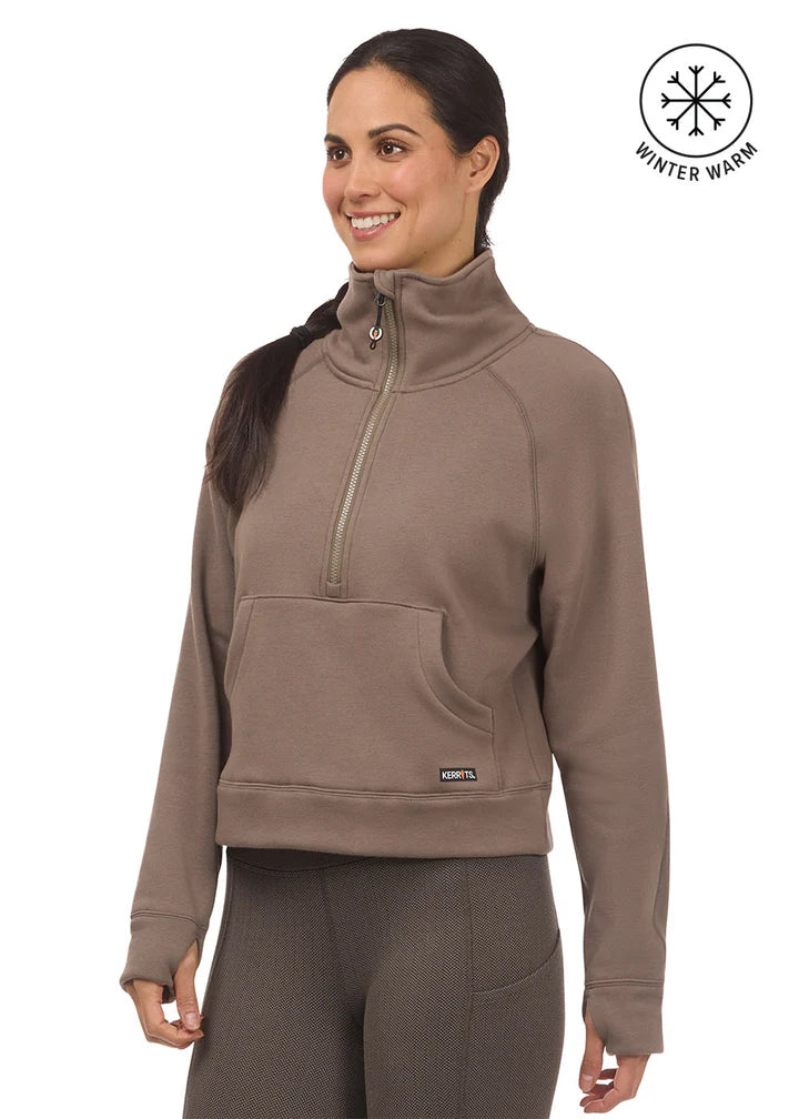 Kerrits Ladies Etched Equine Half Zip Sweatshirt FW25