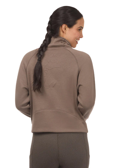 Kerrits Ladies Etched Equine Half Zip Sweatshirt FW25