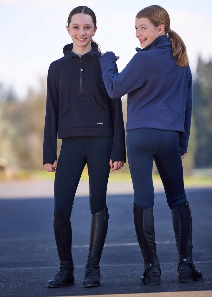 Kerrits Kids Etched Equine Half Zip Sweatshirt FW25