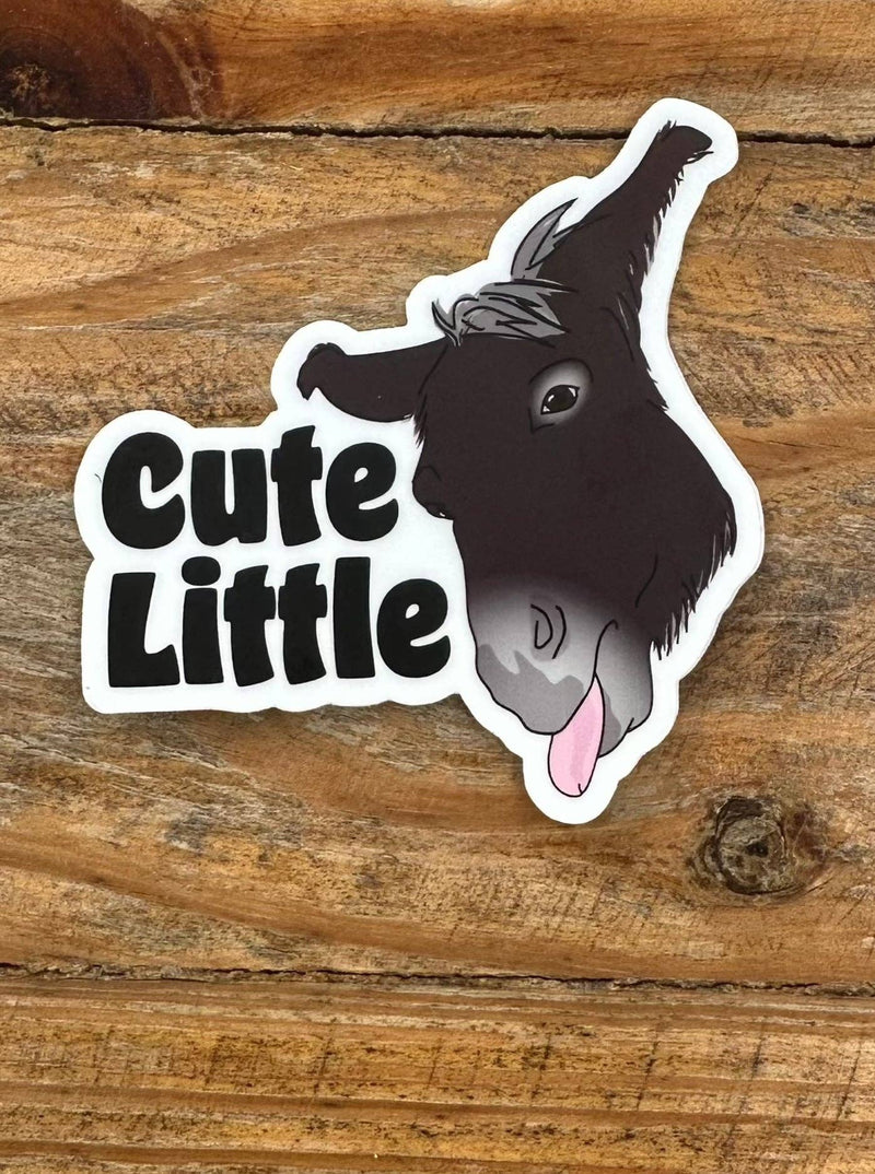 High Point Equestrian Equipment - Cute Little "Donkey" Sticker