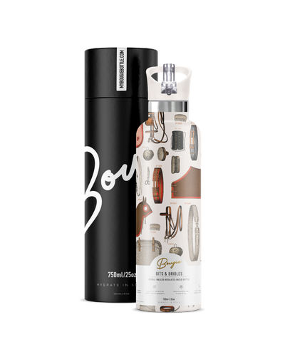 My Bougie Bottle - BITS & BRIDLES | 25 oz Insulated Bottle Flip' n ' Sip Lid