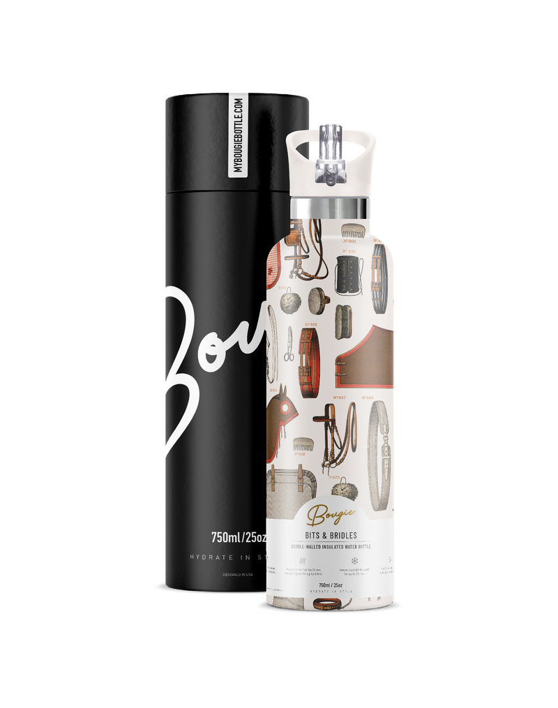 My Bougie Bottle - BITS & BRIDLES | 25 oz Insulated Bottle Flip&