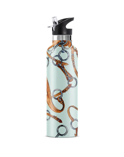 My Bougie Bottle - EQUESTRI II | 25 oz Insulated Water Bottle Flip 'n' Sip Lid