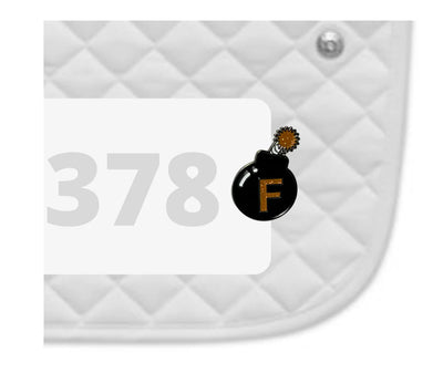 Dubois Cheval Number Pin Charms