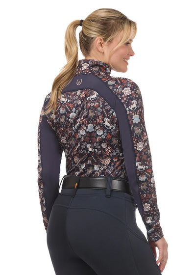 Kerrits Ladies First Level Quarter Zip Stretch Fleece Tech Top FW25
