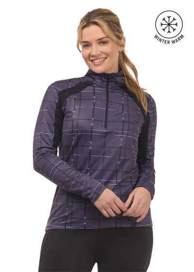 Kerrits Ladies First Level Quarter Zip Stretch Fleece Tech Top FW25