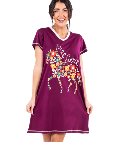 Lazy One Ladies Nightshirt FW24