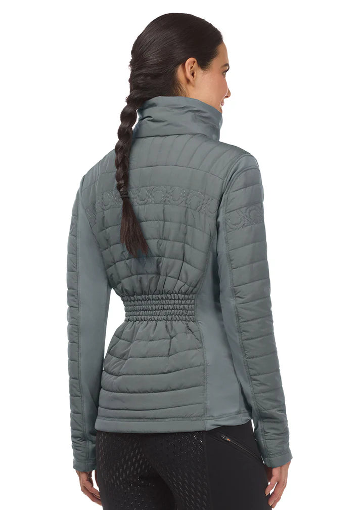 Kerrits Ladies Hoofprint Quilted Pullover Jacket FW25
