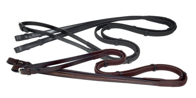 Nunn Finer  Soft Grip Reins with Hand Stops