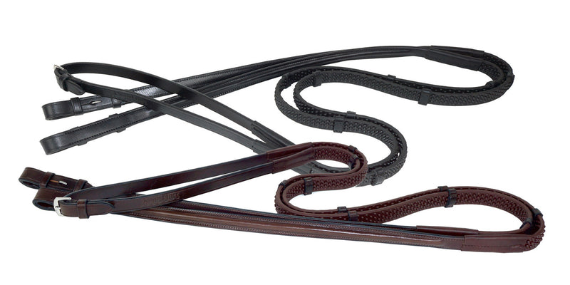 Nunn Finer  Soft Grip Reins with Hand Stops