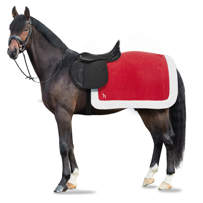 Horze Santa Riding Rug Red