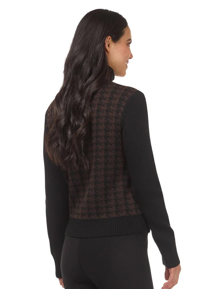 Kerrits Ladies EQ Houndstooth Full Zip Sweater FW25