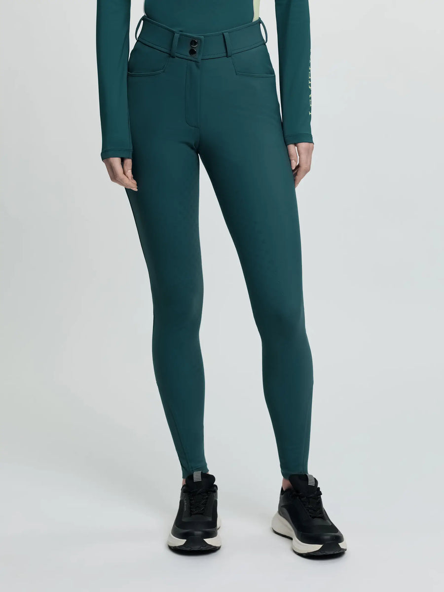Haut d'équitation technique femme Premier Equine Ombretta - navy - 40