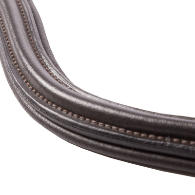 Kavalkade Leather Curved Browband