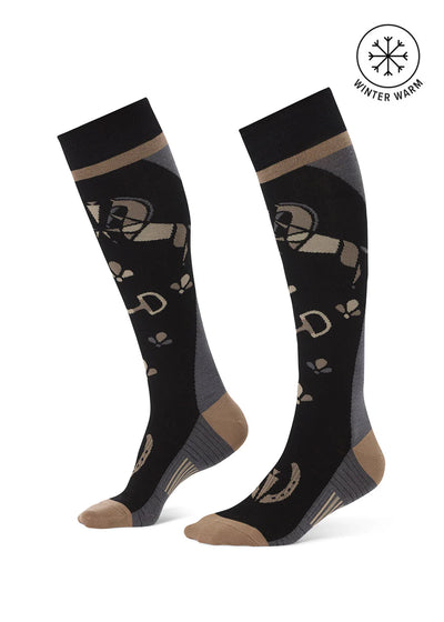 Kerrits Happy Horse Wool Knee Hi Socks FW25