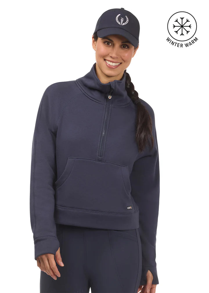 Kerrits Ladies Etched Equine Half Zip Sweatshirt FW25