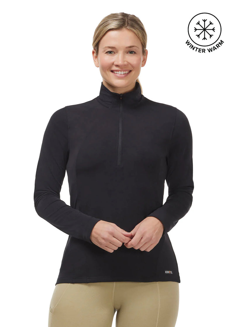 Kerrits In Stride Quarter Zip Fleece Tech Top FW24