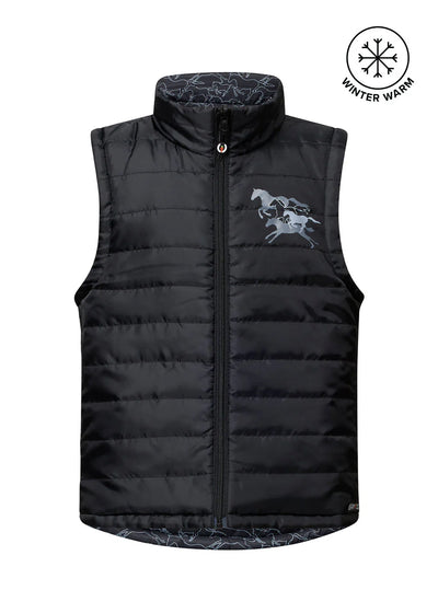 Kerrits Kids Round Up Reversible Quilted Vest FW24