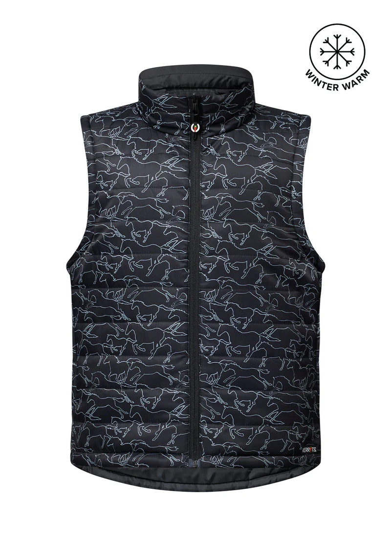 Kerrits Kids Round Up Reversible Quilted Vest FW24