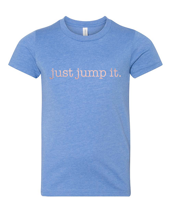 Equine & Design Kids Just Jump It SS T Shirt