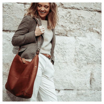 Antares Paris leather handbag