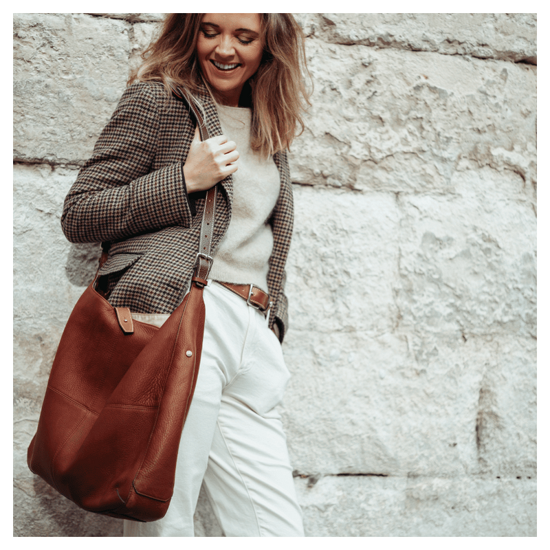 Antares Paris leather handbag