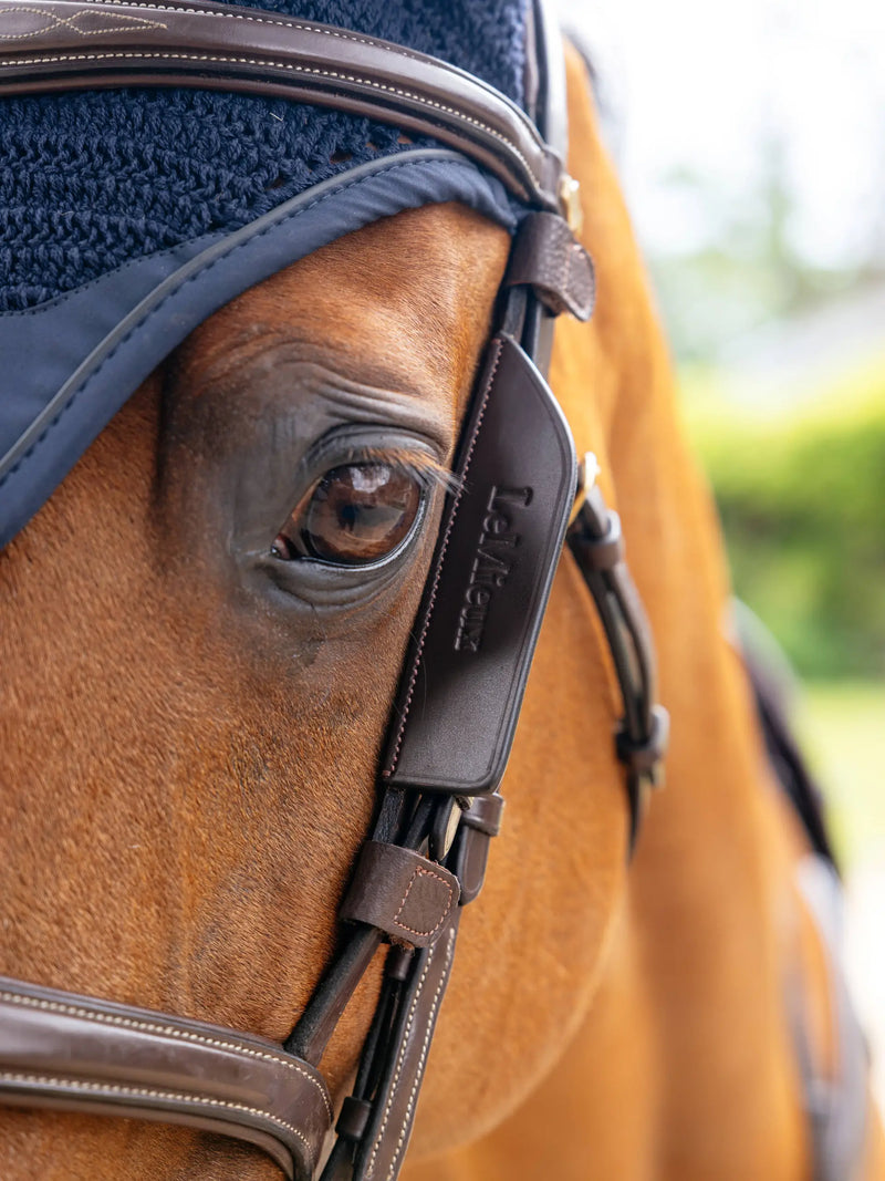 LeMieux Leather Bridle Blinkers