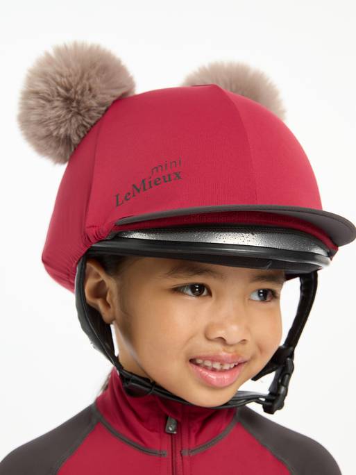 LeMieux Mini Double Pom Hat Silk FW24