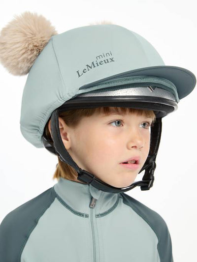 LeMieux Mini Double Pom Hat Silk FW24