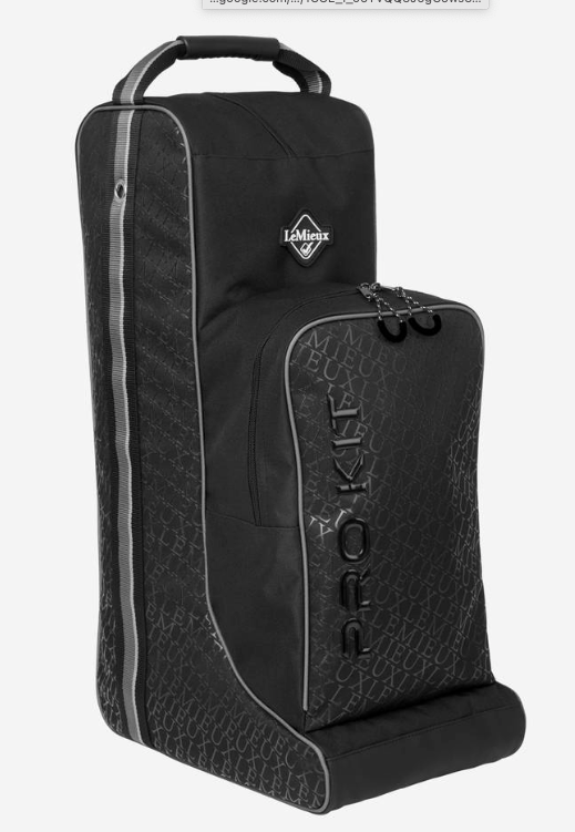 LeMieux Elite Pro Boot & Hat Bag Black