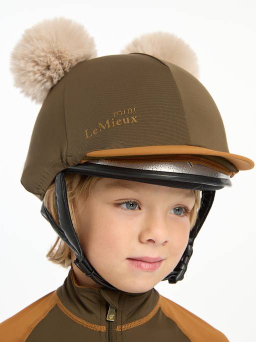 LeMieux Mini Double Pom Hat Silk FW24