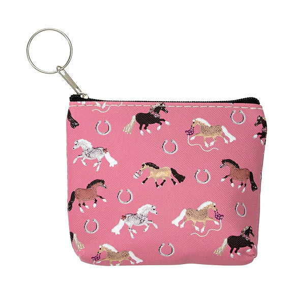 AWST Assorted Lila Pony Puff Coin Purse