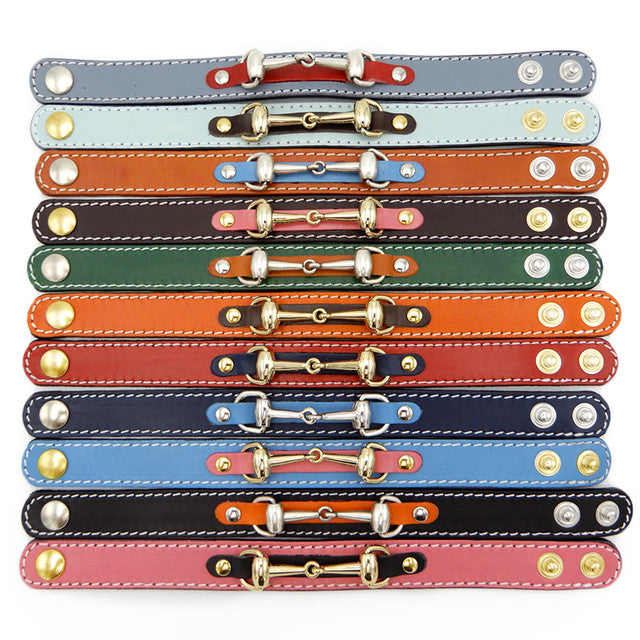 LILO Collections Bit Snap Leather Bracelet