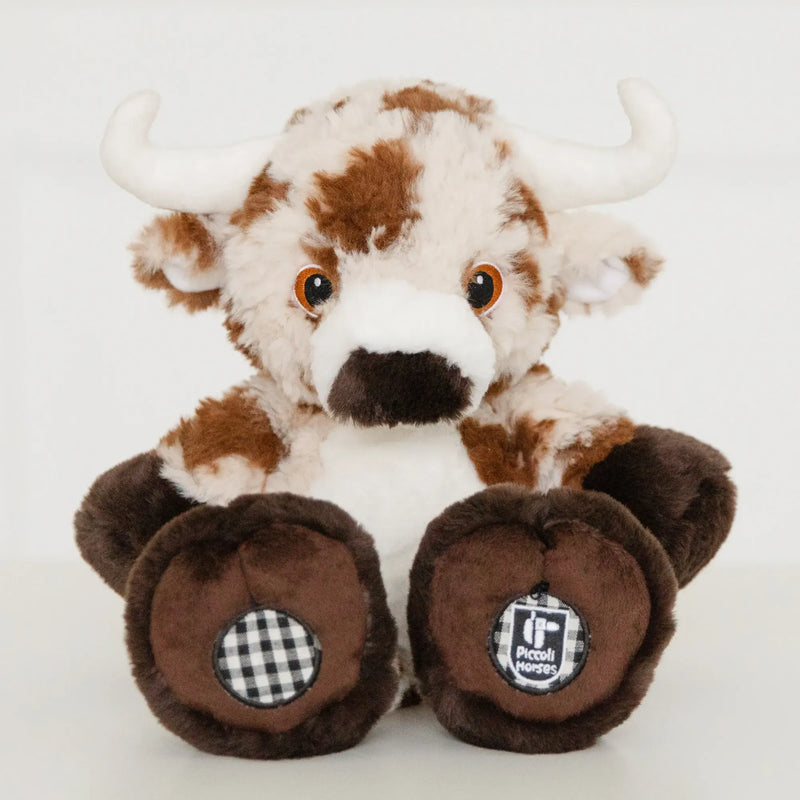 Piccoli 16" Plush Longhorn Bull