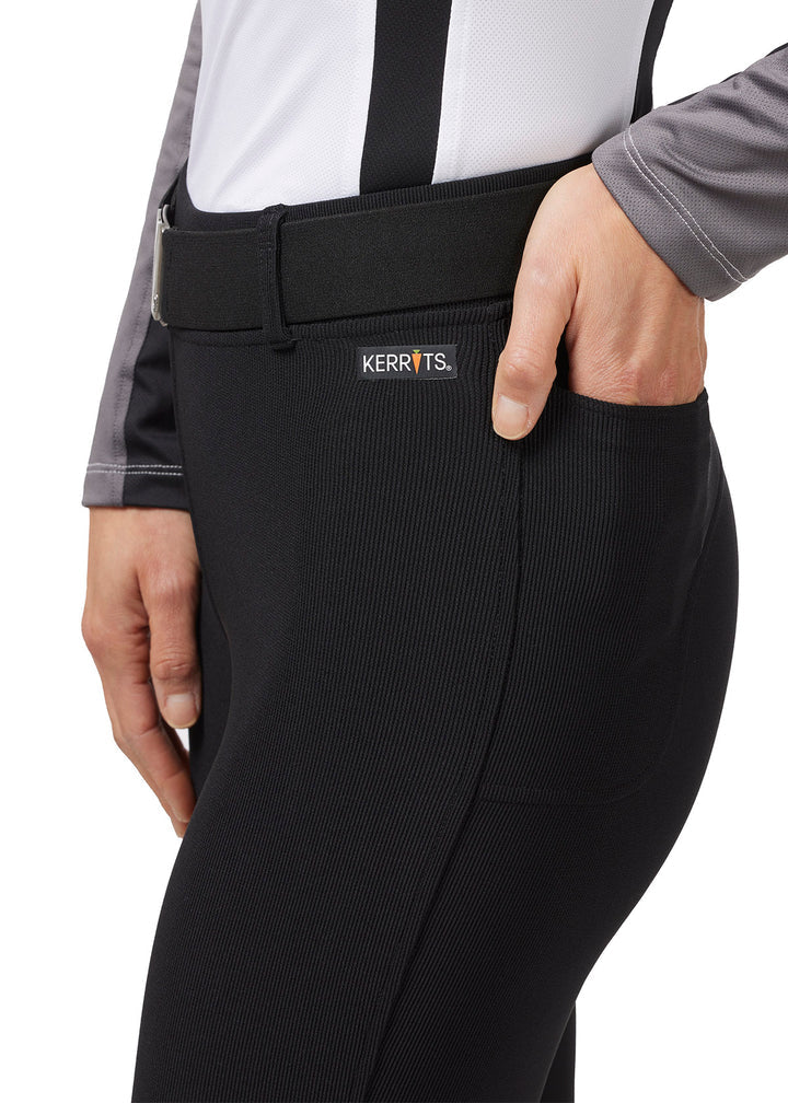 Kerrits Ladies Microcord Extended Knee Patch Bootcut Riding Pant FW25