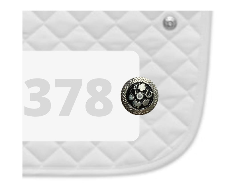 Dubois Cheval Number Pin Charms
