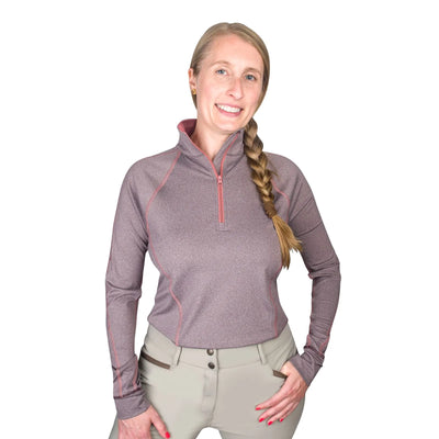 Ovation Ladies 1/2 Zip LS Baselayer FW24