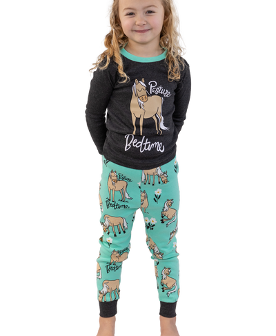 Lazy One Kids Long Sleeve PJ Set FW24