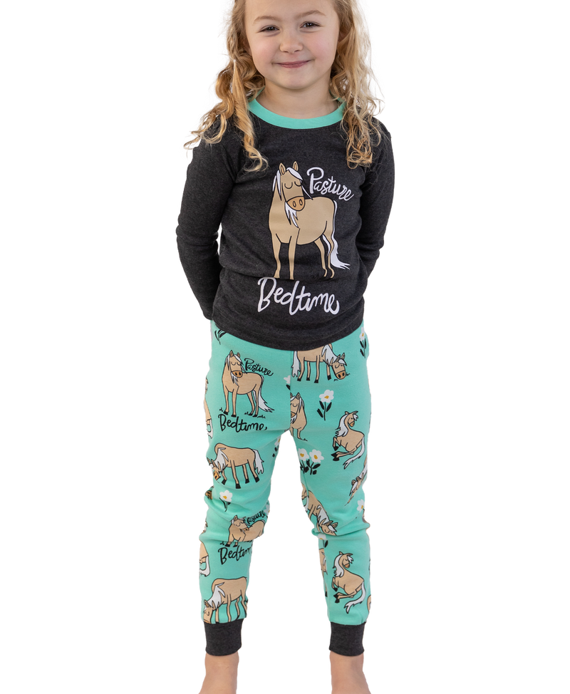 Lazy One Kids Long Sleeve PJ Set FW24