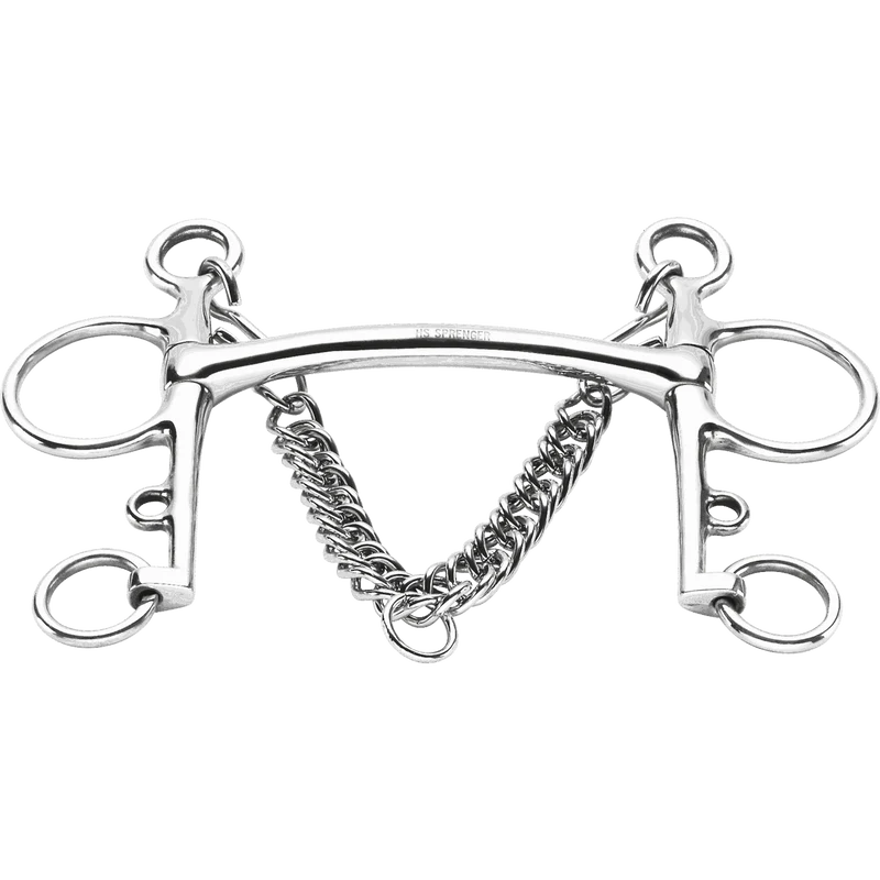 Herm Sprenger Curved Mullen Mouth Pelham Bit