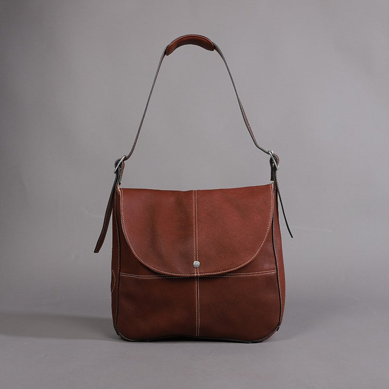 Antares Small Milano leather shoulder bag