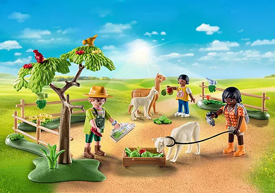 Playmobil Alpaca Hike 71251