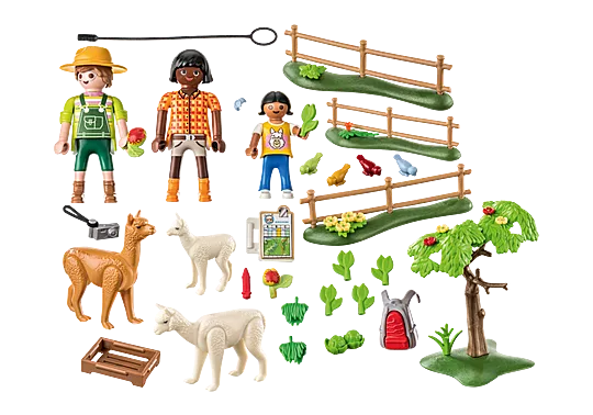 Playmobil Alpaca Hike 71251