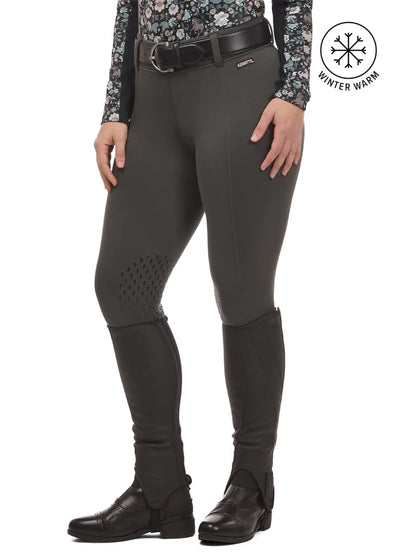Kerrits Ladies Power Stretch Fleece Knee Patch Pocket Riding Tight