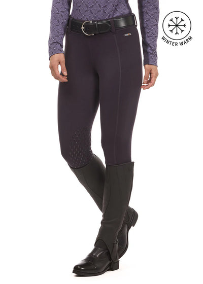 Kerrits Ladies Power Stretch Fleece Knee Patch Pocket Riding Tight