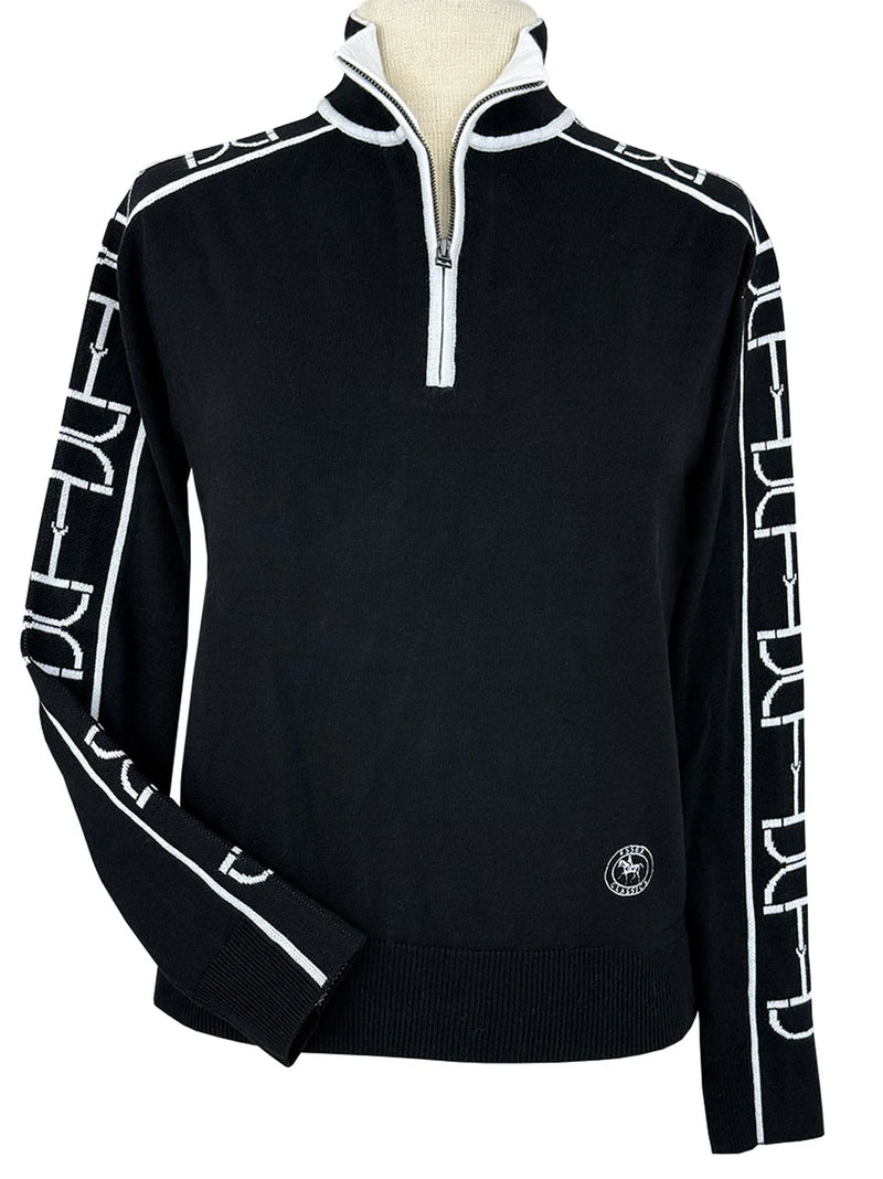 Essex Classics Polished Bit Quarter Zip Sweater